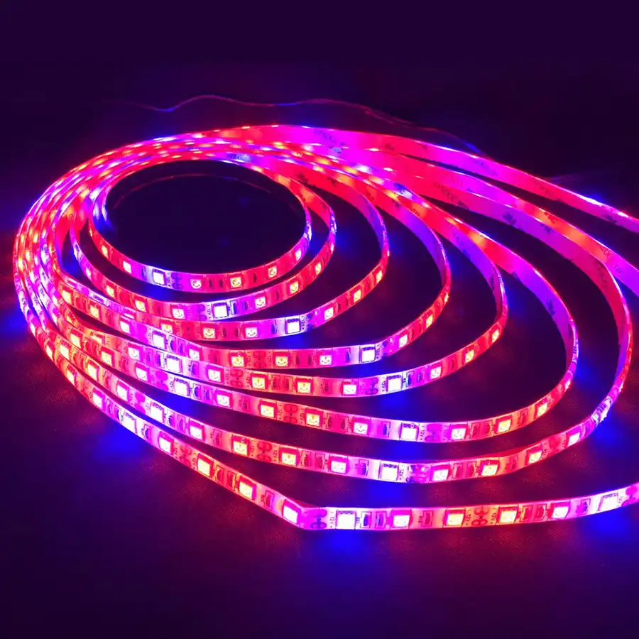 3m 180 LED Plant Tissue Culture Flowers Veg Grow Light 5050 SMD LED Light Waterproof Plant Light XXLYY LED Plant Growth Light String Red Blue 4:1 for Aquarium Greenhouse Hydroponic Plant Light