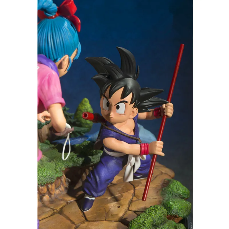 Dragon Ball DBZ Little GOKU Bulma первая коллекция 1/6 GK статуя из смолы фигурка Коллекционная модель игрушки G2392