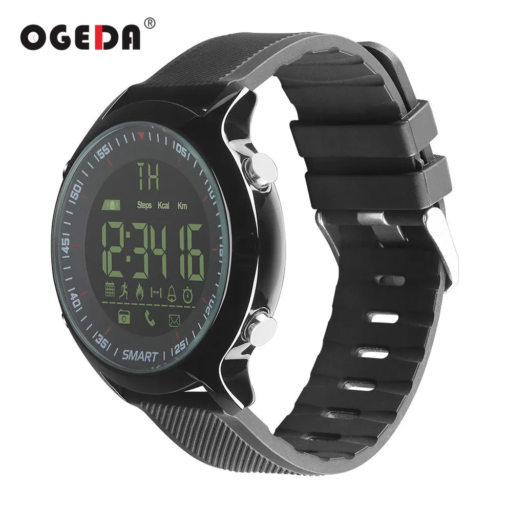 OGEDA Smart Watch Men EX18 Diving 50M Waterproof Pedometer Clock Fitness Bluetooth Phone Message Push Sports Healthy Smart Watch цена OGEDA Smart Watch Men EX18 Diving 50M Waterproof Pedometer Clock Fitness Bluetooth Phone Message Push Sports Healthy Smart Watch цены онлайн