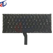 5pcs/lot AZERTY FR French France Keyboard without Backlight & keyboard screws for Macbook Air 13.3″ A1369 A1466 2011-2015 Year
