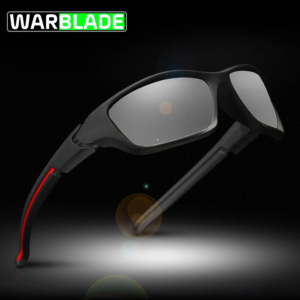Женские и мужские фотохромные солнцезащитные очки WarBLade поляризационные