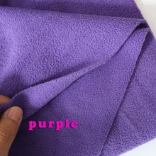 Фиолетовый Двусторонняя флис Ткань анти-пиллинг Толстовки Одеяла внутри Ткань продается Двор