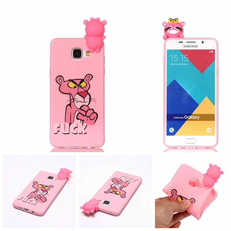 Soft TPU Case For Samsung galaxy A3 A5 2016 2017 Case 3D Silicon Candy Cartoon Back Cover For Samsung A310 A320 A510 A520 Case (4)
