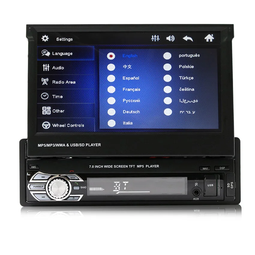 Купить HD 7-дюймовый выдвижной сенсорный экран монитора автомобиля 1 ...