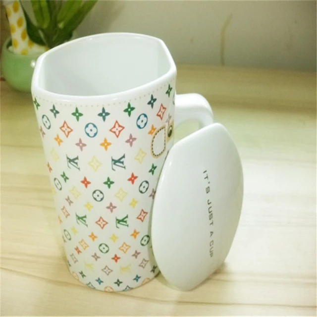 New ceramic handbag shaped coffee cup novel coffee mug bag style engraving  Tea Cups 4 colors are available - AliExpress