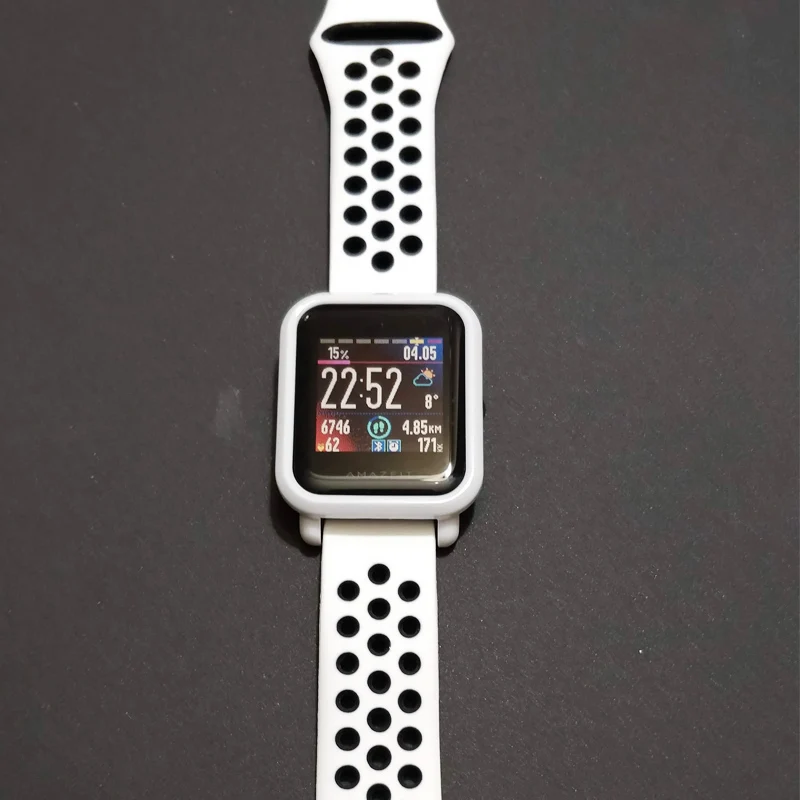 Xiaomi силиконовый ремешок Браслет Huami Amazfit bip Watch Band 20 мм Correa amazfit аксессуары для