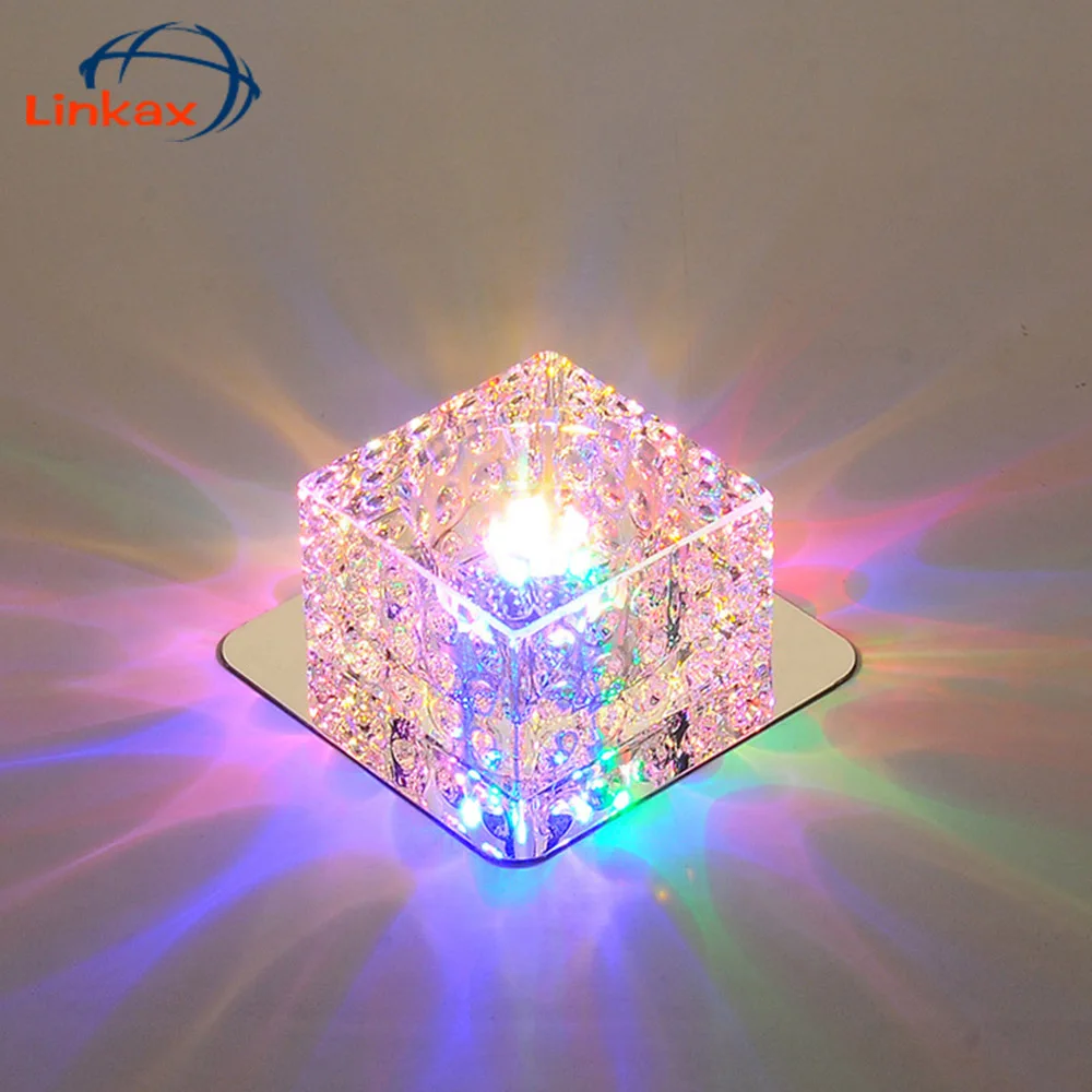 Modern Simple Ceiling Light LED Crystal Aisle Lights Corridor Stairs Surface Mount Bedroom living room lamp | Освещение