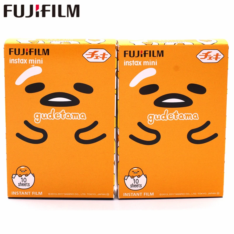 

2017 New Fujifilm Instax Mini 8 9 Film gudetama 20 sheets Photo Paper For Fuji Instant Mini8 9 7s 25 50s 70 90 Camera