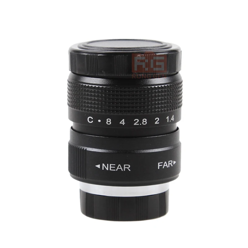Объектив Fujian 25 мм F1.4 CC TV Movie + C Mount Для беззеркальных камер Canon EOS M M2 M3 M5 M6 M10|tv lens|fujian
