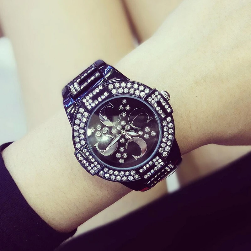 

2018 new quartz watch ladies watch fashion full diamond bracelet watch women watch top brand luxury girl clock waterproof