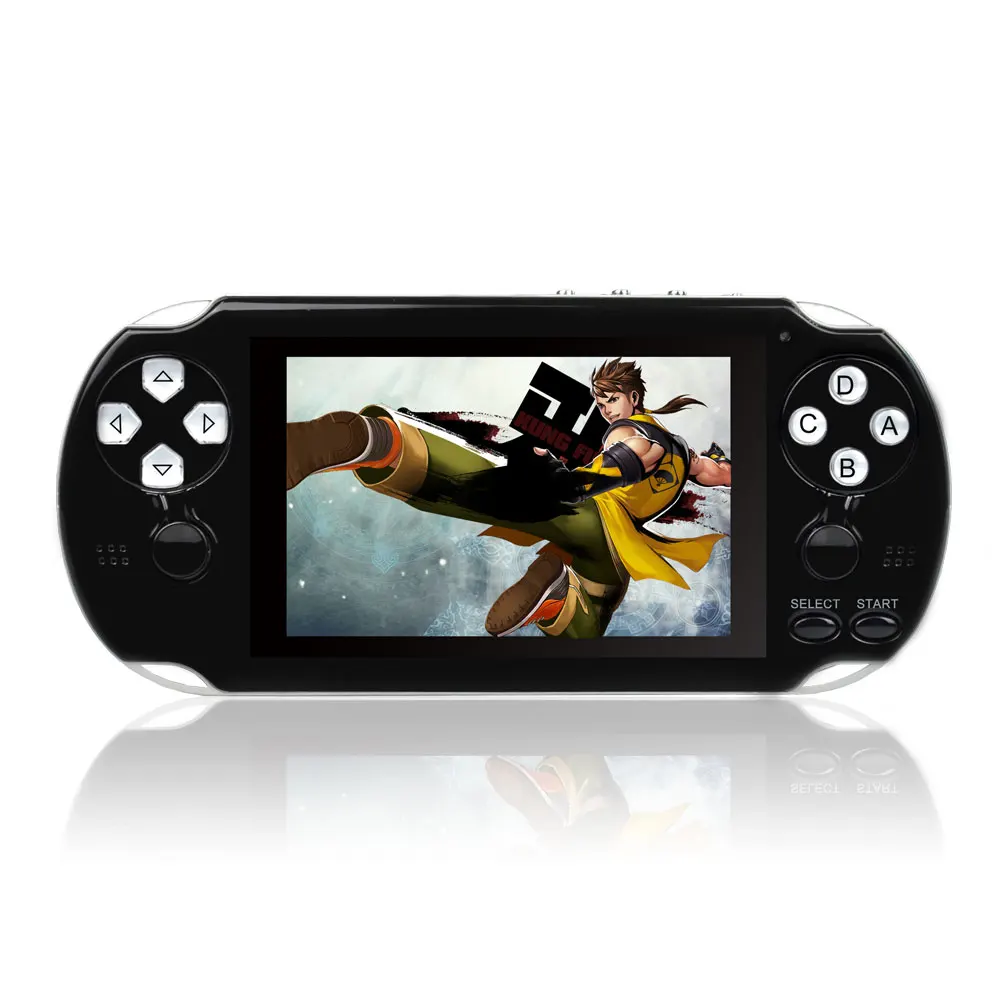 Новинка 16GB PAP II plus 4," Портативный игровой плеер 64 бит PAP Gameta PMP psp встроенный 3000 MP4 MP5 видео игровые приставки