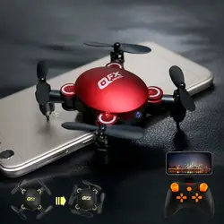 Новые поступления Mini Дрон с Камера Facile вертолет Quadcopter Складной Микро дроны легко Управление подарок игрушки PGM130