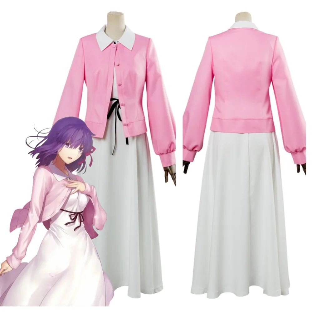 

Fate Stay Night Heavens Feel Sakura Matou Cosplay Costume