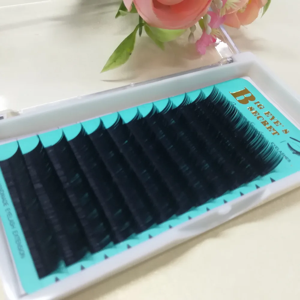 

Big Eye's Secret Luxury Individual Lashes C/D Curl Mink Eyelash Extension Thin and Soft Material Voluming Lashes Tray Lash