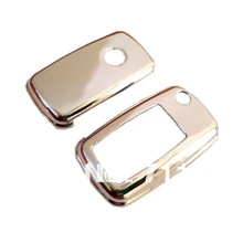 Дистанционный ключ крышка серебро хромированный для Volkswagen VW MK6