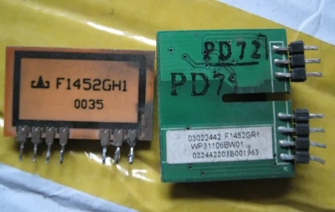 

F1452GH1 and F1452GR1 Emerson inverter switching power supply thick film