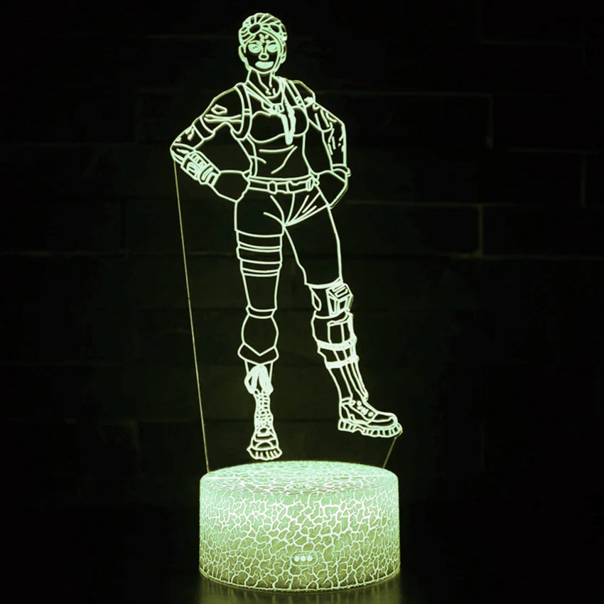 

Action Figures Lights LED NightLight Sleep Light Projection Lamp Fortnight Battle Royale Children Gifts Toys