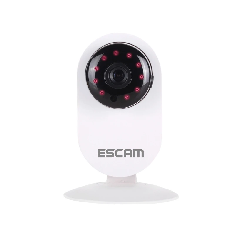 

ESCAM Wireless IP Camera 720P HD WiFi Network Security Night Vision Audio Video Surveillance CCTV Camera Smart Home Baby Monitor