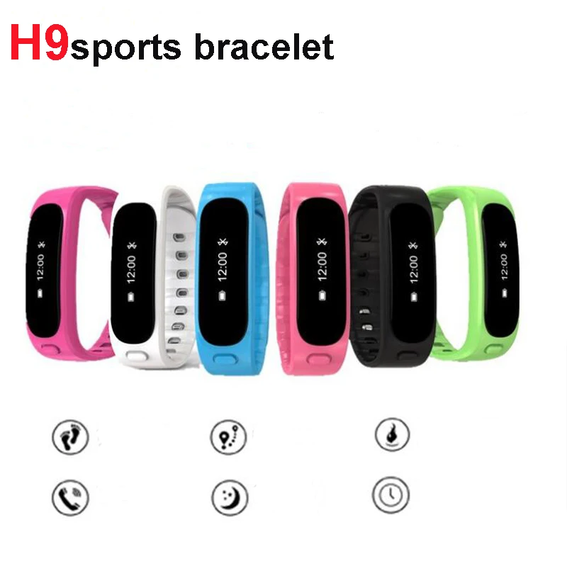 Newst H9 Smartband Pedometer Fitness Tracker Sleep Monitor Call Reminder Sport band For Android IOS Phone