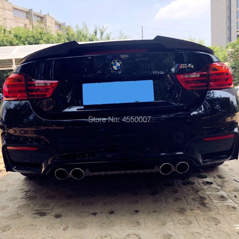 

For BMW F33 M4 Carbon Fiber Rear Trunk Spoiler Car Tail Wing Decoration 2012 2013 2014 2015 2016 2017 2018 For M4 Style