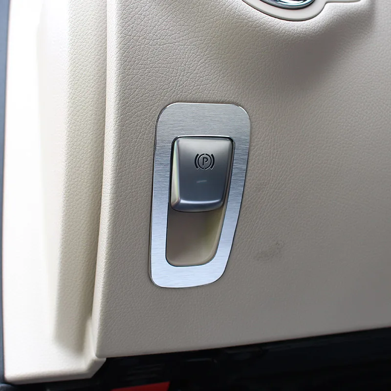 Alumium Alloy Electronic Handbrake Trim For Mercedes Benz C Class W205