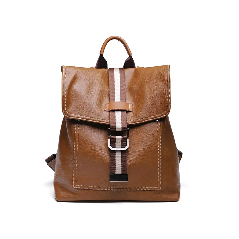 

vintage women backpack men high quality leather PU school backpack for teenage girls large capacity shoulder bags for women 2019