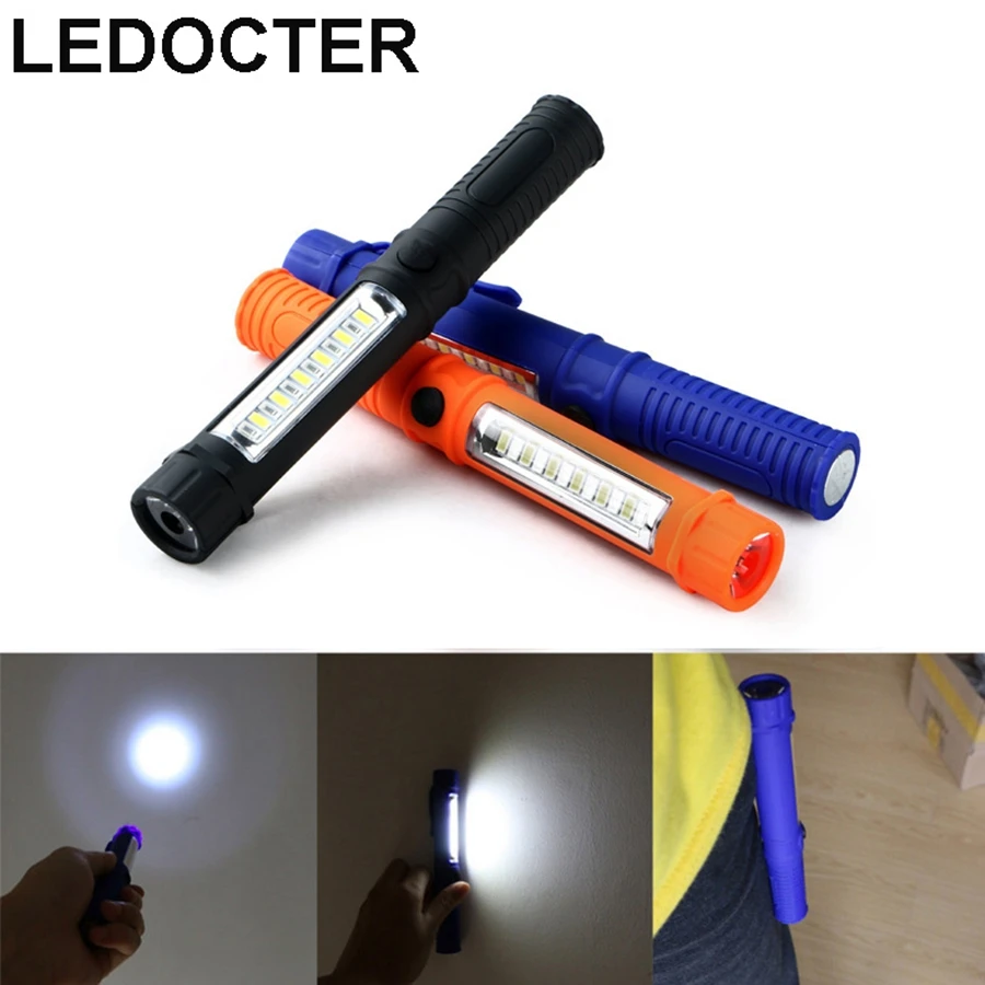 Buy Pocket Emergency LED Flashlight 3W Belt Clip Small