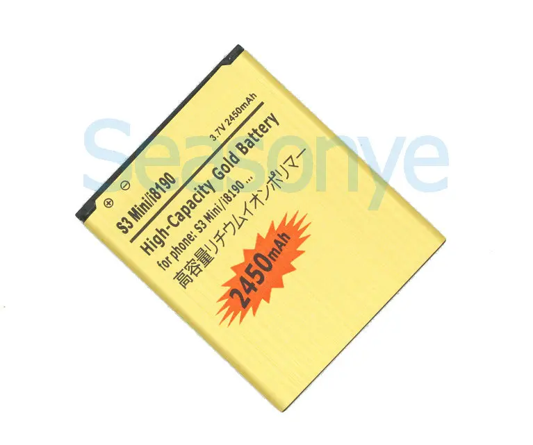 Аккумулятор для Samsung Galaxy S3 SIII MINI I8190 I8160 I699 S7562 S7562i S9920 2450 мАч|battery for samsung|battery forbattery