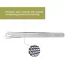 Volume Lash Tweezer Easy Fanning Lashes Tweezers for Extension Builing Tools with PU Brown Leather Packing 4