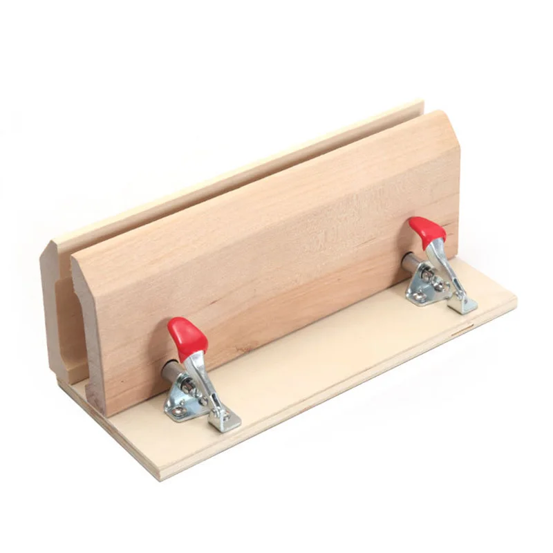 Jshawnik wide wooden clamp belt hand stitched leather sewing horizontal