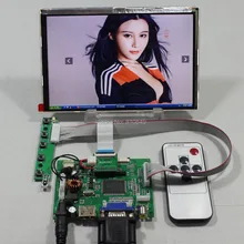 7 дюймов HSD070PWW1-B00 1280*800 ips ЖК-дисплей панель+ пульт дистанционного управления с HDMI+ VGA+ 2AV ЖК-дисплей драйвер платы