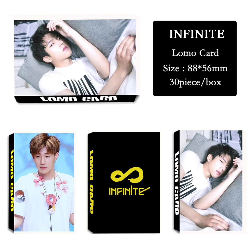 KPOP INFINITE H F Toheart Kim SungGyu альбом LOMO карта K-POP Новая мода самостоятельно сделанная