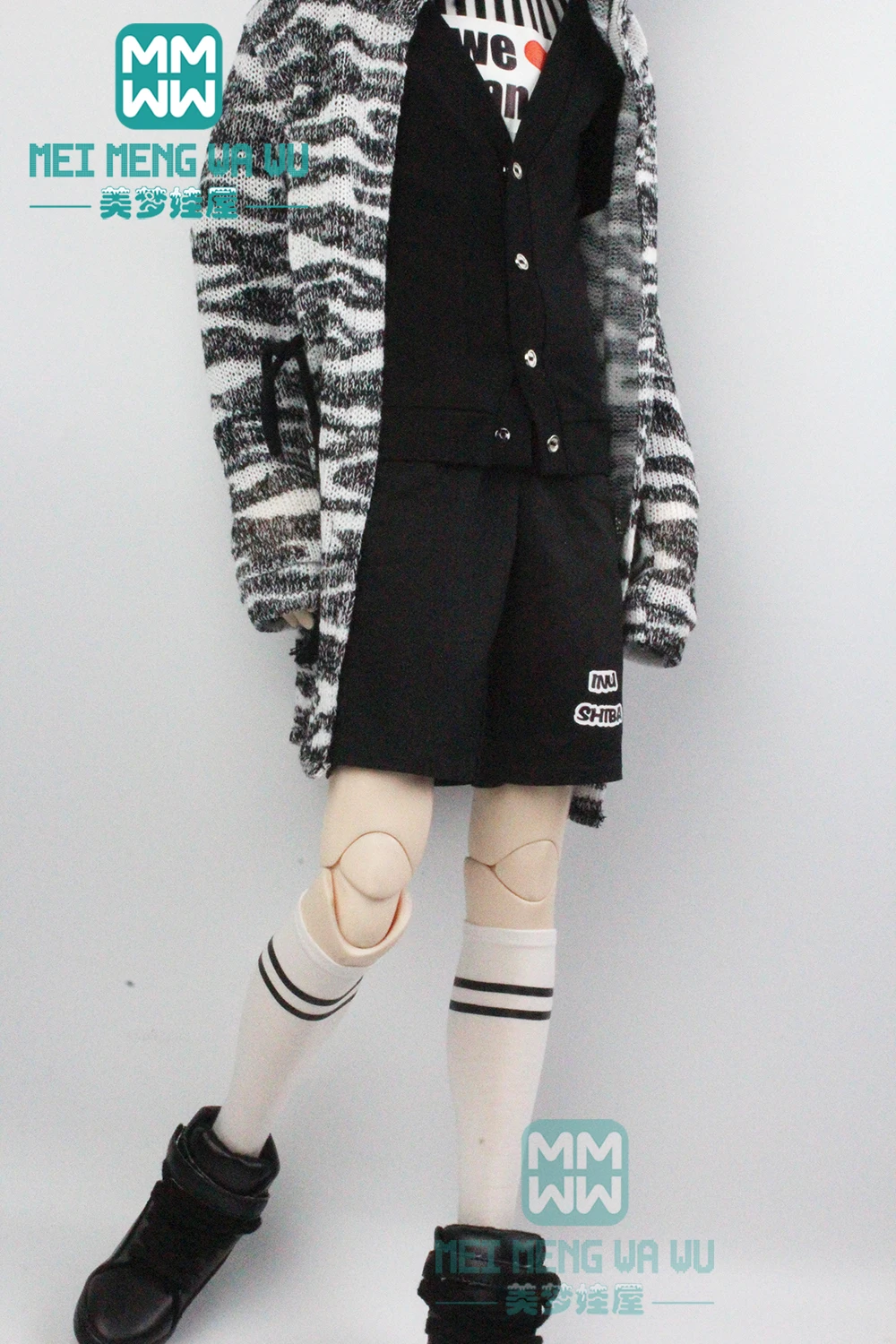 BJD Аксессуары Одежда для куклы для 65-72 см BJD uncle модная повседневная трикотажная одежда, шорты, футболки
