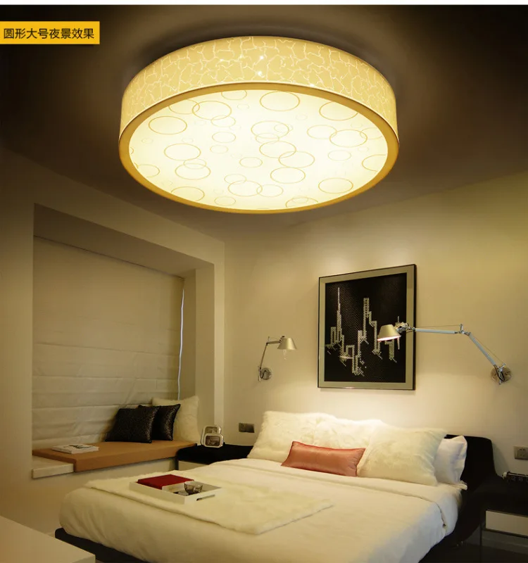 Дизайн продвижение круглый потолочный светильник украшение дома потолочный светильник 30~ 80 см 5~ 30 Вт