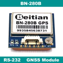 RS-232 RS232 gps ГЛОНАСС BEIDOU модуль GNSS, gps модуль с антенной и флэш-памяти, BN-280B