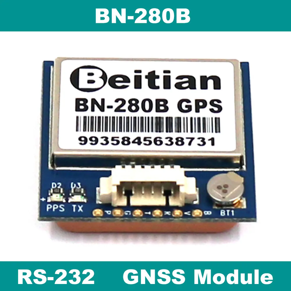 

RS-232 RS232 GPS GLONASS BEIDOU GNSS module,GPS module with antenna and FLASH,BN-280B