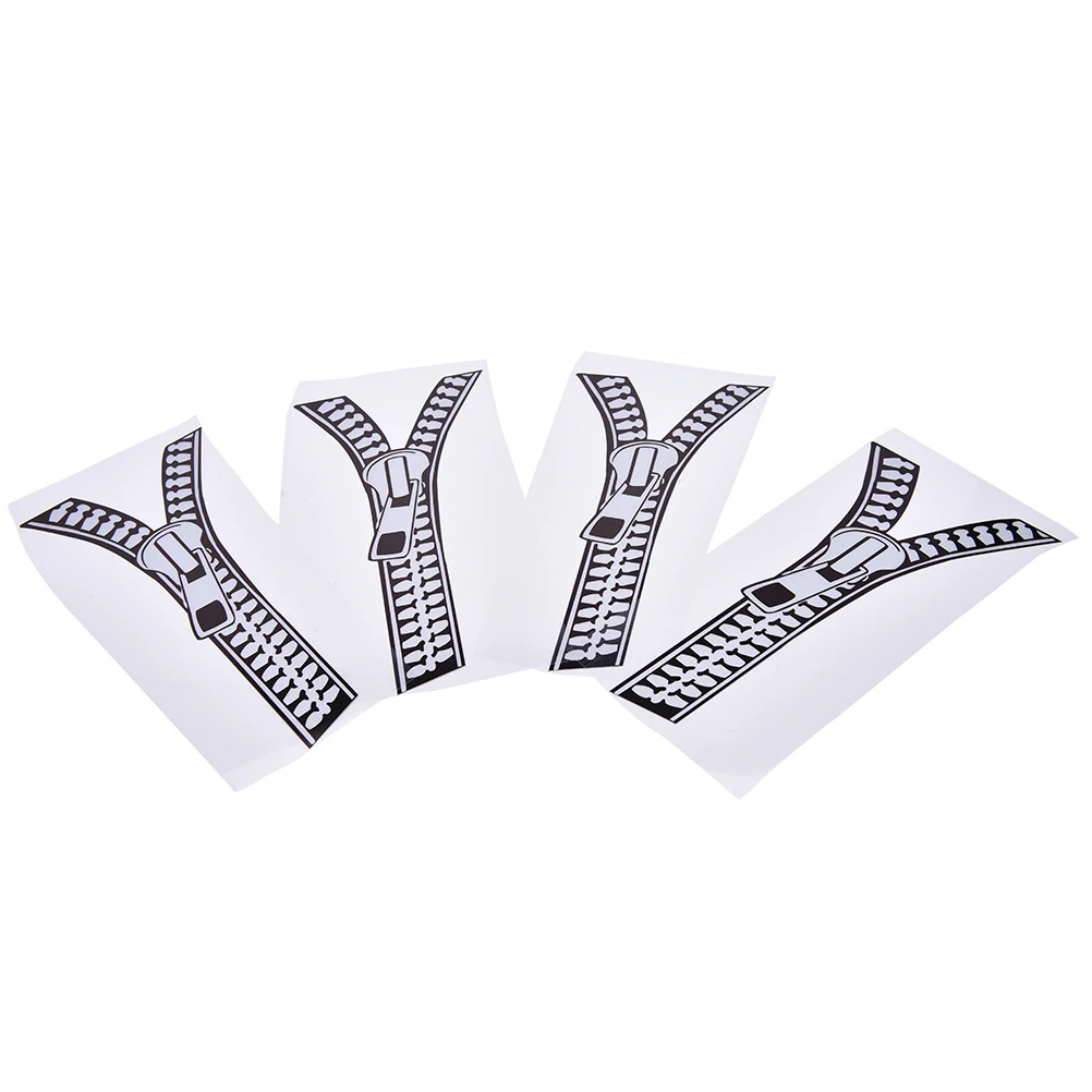 1PC 19*9cm High Quality Funny Creative Zipper Decals Car Sticker Wall