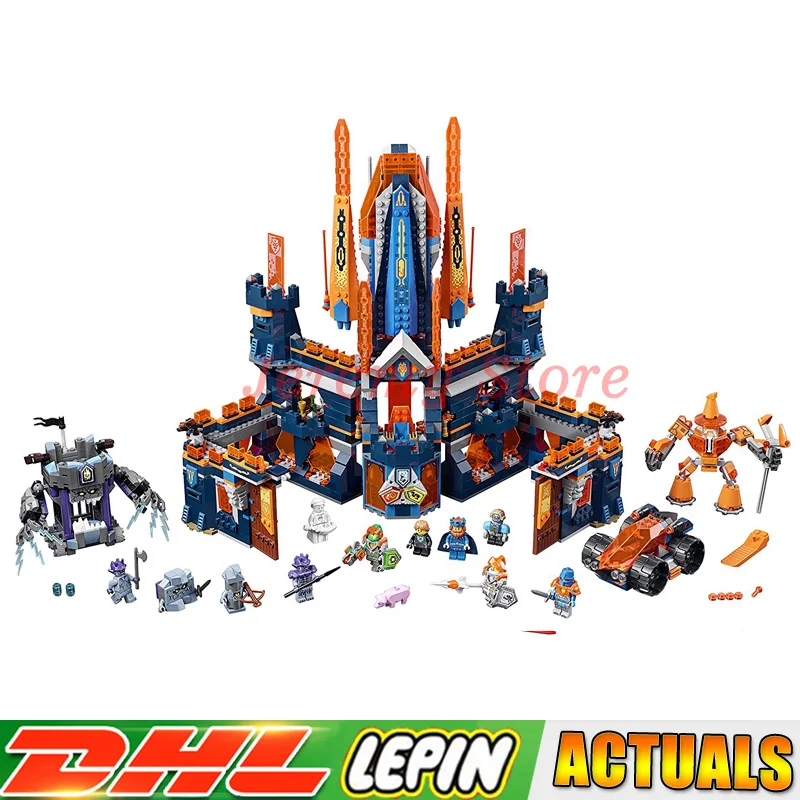 

Knights Knighton Castle Model Building Blocks Lepin 14037 Assemble Bricks Toys Games Nexus Compatible LegoINGlys 70357