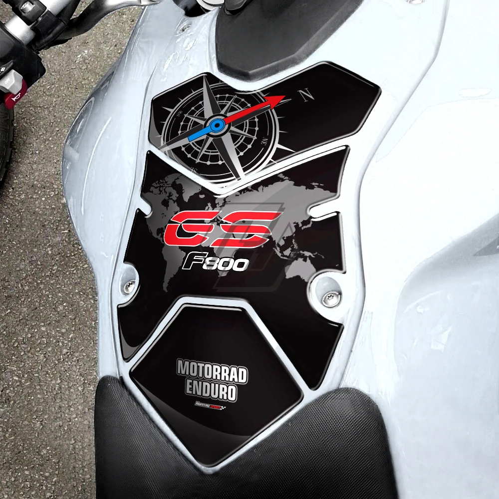 

3D Motorcycle Fuel Gas Tank Pad Protector Case for BMW F800GS F800 GS 2008-2012 Polyurethane Resin