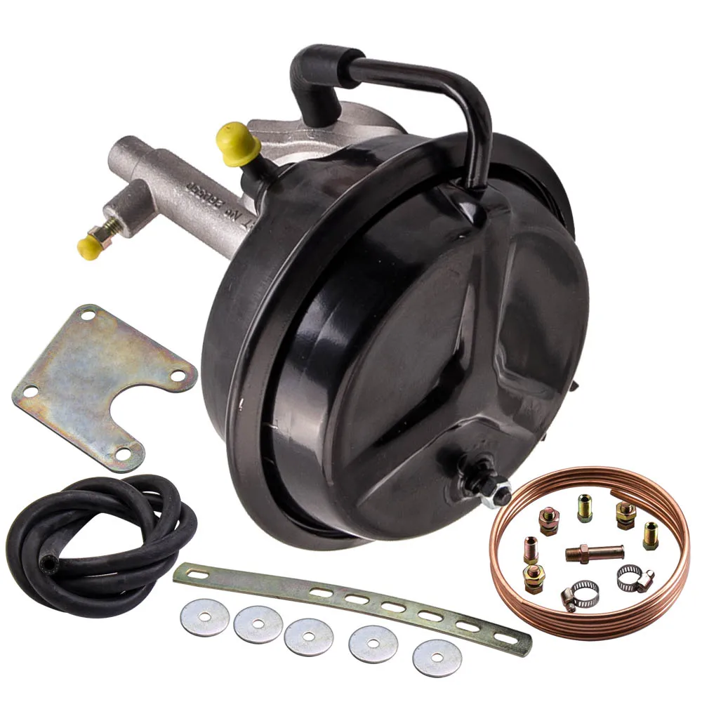 Remote Mount Brake Booster & Fitting Kit for Drum Brakes Models VH44 for Datsun for Nissan for Dodge for Fiat