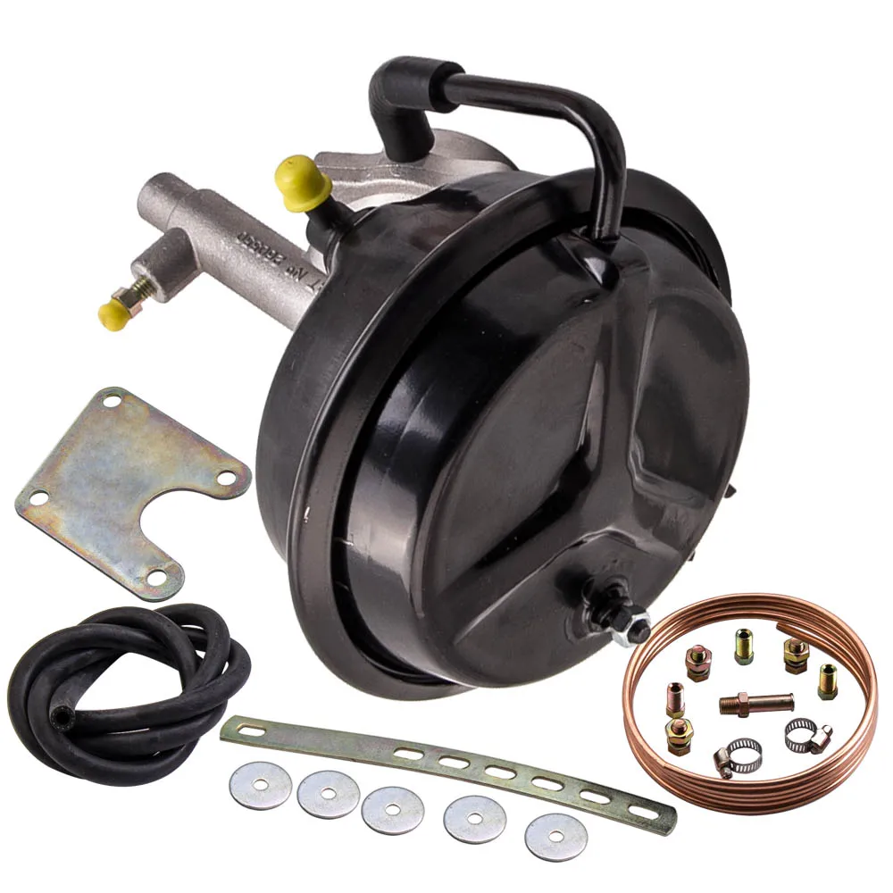 VH44 Remote Mount Brake Booster & Fitting Kit for Drum Brakes Models for Datsun Nissan on