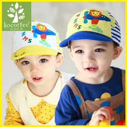 Kocotree дети самолет шаблон бейсболка для девочек Snapback шляпа ребенок мультфильм шляпа осень лето колпачок для детей мальчиков
