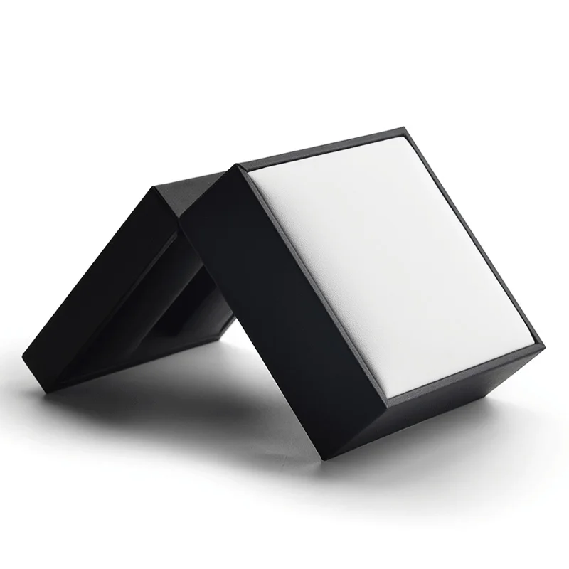 FANXI New Style Wrist Watch Box PU Leather with Silk Internal Black & White Watch Display & Storage Box Watch Organizer