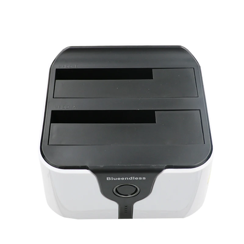 3pcslot 2 Bay Hdd ssd Docking Station SATA 4TB HDD Duplicator USB 3 (10)