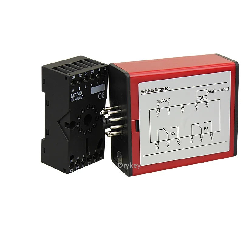 single channel Ground Sensors Traffic Inductive Loop Vehicle Detector