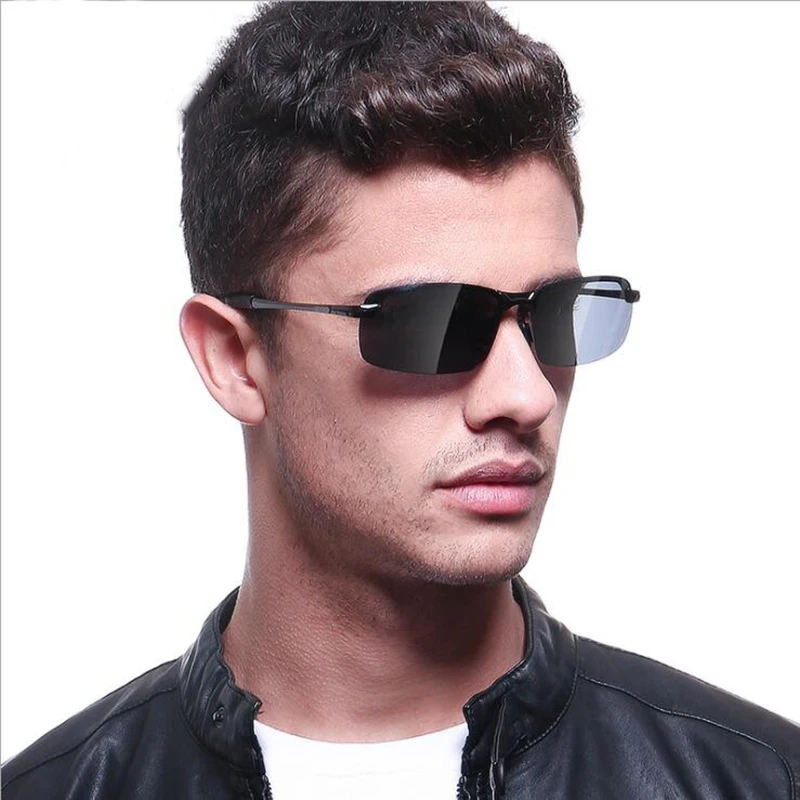 Sunglasses Men Polarized Brand Designer Points Women/Men Vintage Eyewear Driving Sun Glasses HOMMES SUNGLASSES gafas de sol