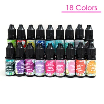 

10g Pigment UV Gel Polish Solid Glue For Silicone Resin Mold Jewelry Making DIY Handmade Crafts 18 Colors