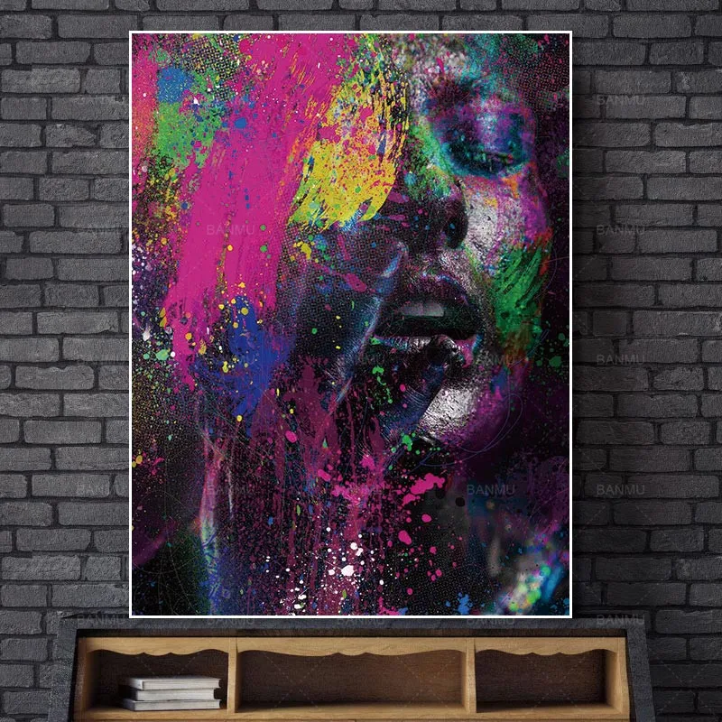 

Canvas Painting Print wall Art Abstract Picture Prints Figure on Canvas Home Decor Canvas Paintings No Frame Home Art Decor art