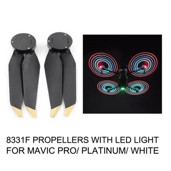 

Rechargeable LED Light 8331 Propellers 8331F Low-Noise Quick-Release Propellers for DJI MAVIC PRO & PLATINUM & WHITE