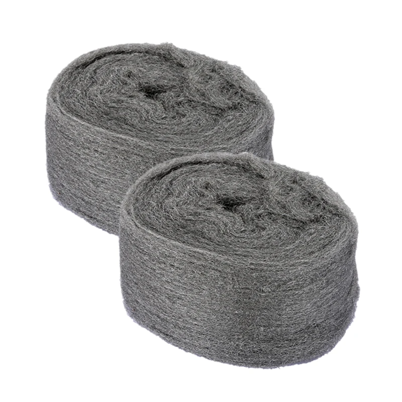 Steel Wool 0000 Ultra Fine Metal Fibre Wool Pads For Wood and Stone